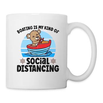 Sailing Sailboat Boating Kid Child Yacht Boat - Tasse - Weiß - Rechts
