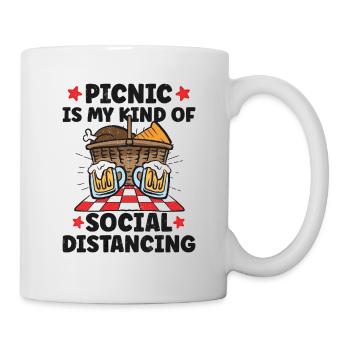 Picnic Lover Picnic Food Basket Picnic Date - Mug - white - Right
