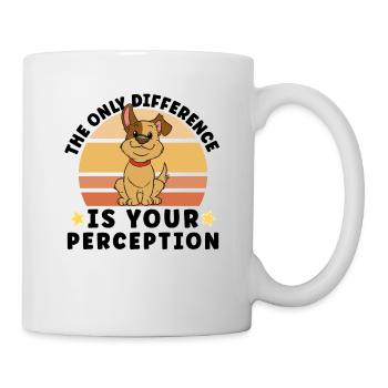 DOG RESCUE ANIMAL RIGHTS RESCUE DOG ADOPTION - Tasse - Weiß - Rechts