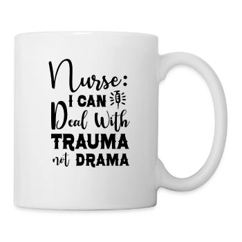 Nurse Nursing Clinic Paramedic - Mug - white - Right