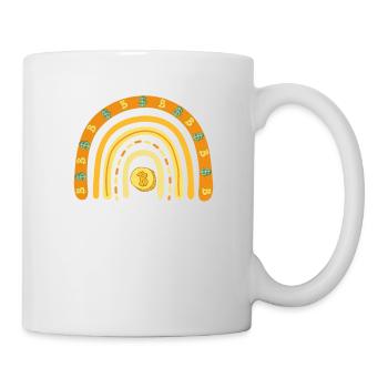 Talk Crypto To Me Bohemian Rainbow Shirt - Mug - white - Right