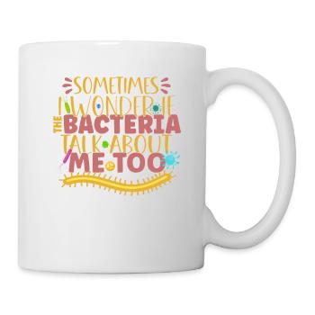 Microbiologiste Laboratoire de microbiologie Staphylocoque Biologie - Mug blanc - blanc - Droite