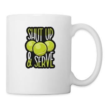 Joueur de tennis présent Tennis Club Coach Sport - Mug blanc - blanc - Droite
