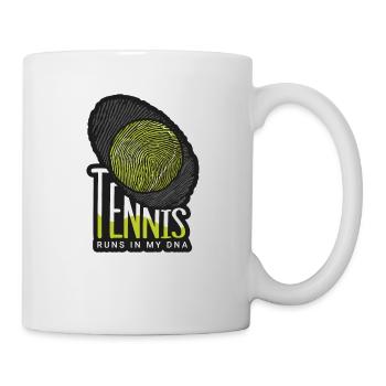 Joueur de tennis présent Tennis Club Coach Sport - Mug blanc - blanc - Droite