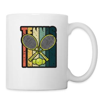 Joueur de tennis présent Tennis Club Coach Sport - Mug blanc - blanc - Droite