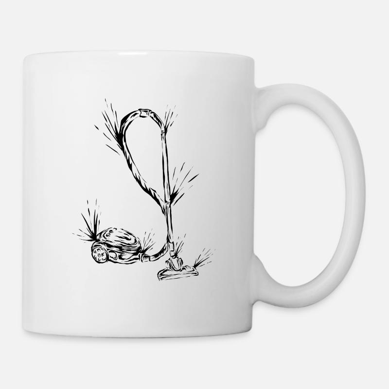 Aspirateur - Mug blanc - blanc