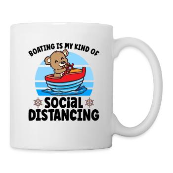 Sailing Sailboat Boating Kid Child Yacht Boat - Tasse - Weiß - Rechts