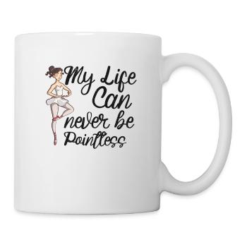 Ballet Ballerine Danse Danse Danse Ballet Cadeau - Mug blanc - blanc - Droite
