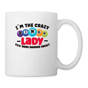 Bingo Jeu de cartes Grand-mère Bingo Joueur Bingo Cartes - Mug blanc - blanc - Droite
