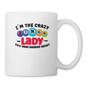 Bingo Jeu de cartes Grand-mère Bingo Joueur Bingo Cartes - Mug blanc - blanc - Droite