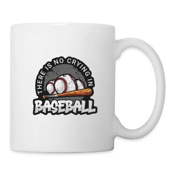 Baseball Präsent Homerun Baseballspieler Athlet - Tasse - Weiß - Rechts