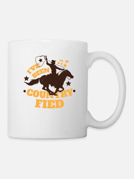 Musique country Musique du Sud Jazz Musique country - Mug blanc - blanc