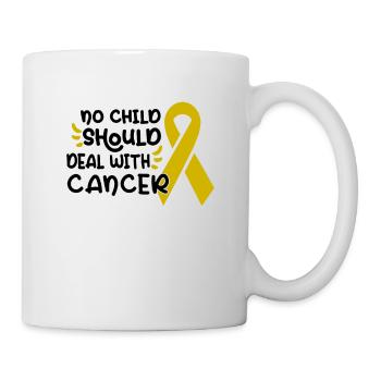 Childhood Cancer Awareness Month Mom Mother Gift - Mug - white - Right