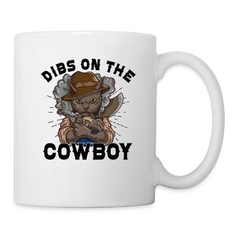 Cowboy Barn Bull Rider Rodeo Country Western - Mug blanc - blanc - Droite