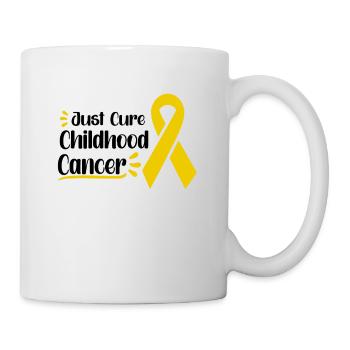 Mois de la sensibilisation au cancer de l’enfant Maman Mère Cadeau - Mug blanc - blanc - Droite
