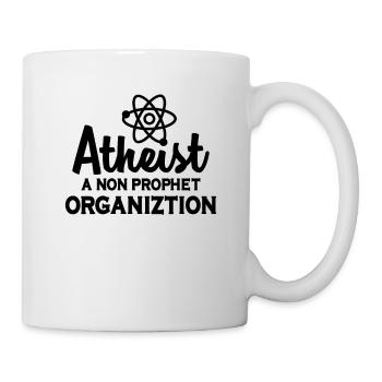Atheist Atheism Anti-religion Securalism God - Mug - white - Right