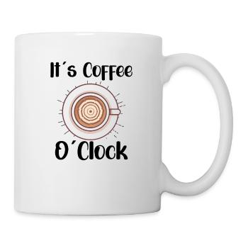 Coffee Lover Caffeine Molecule Java Latte Espresso - Mug - white - Right