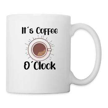 Coffee Lover Caffeine Molecule Java Latte Espresso - Mug - white - Right