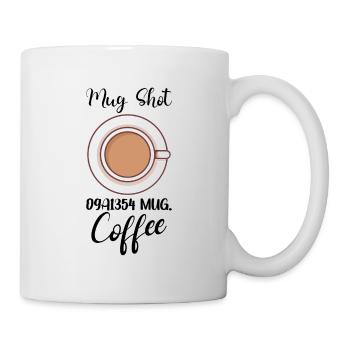 Coffee Lover Caffeine Molecule Java Latte Espresso - Mug - white - Right