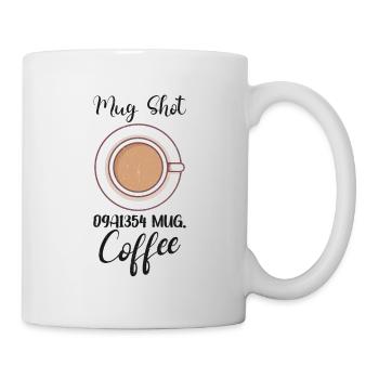 Coffee Lover Caffeine Molecule Java Latte Espresso - Mug - white - Right