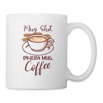Coffee Lover Caffeine Molecule Java Latte Espresso - Mug - white - Right
