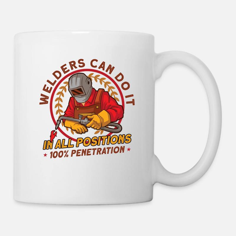 Welder Wife Funny Funny Welding Girlfriend Gift - Mug - white