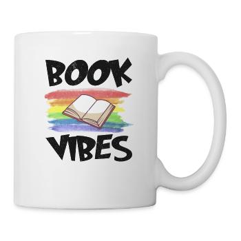 Book Reader Reading Literature Bookworm Gift Idea - Mug - white - Right