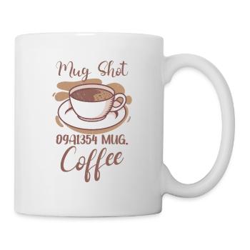 Coffee Lover Caffeine Molecule Java Latte Espresso - Mug - white - Right