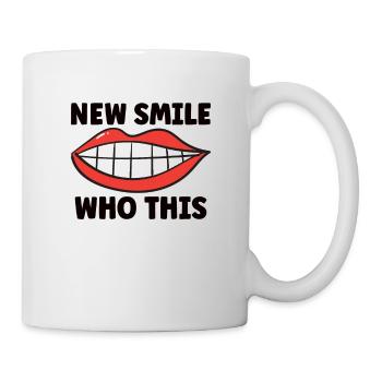 Suspenders Orthodontist Suspenders On Mouth - Mug - white - Right