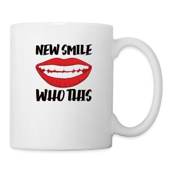 Suspenders Orthodontist Suspenders On Mouth - Mug - white - Right