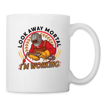 Welder Funny Funny Welding Gift - Tasse - Weiß - Rechts