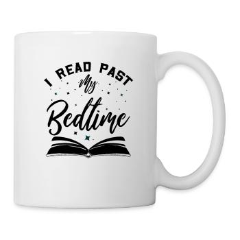 I Read Past My Bedtime - Mug - white - Right
