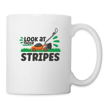 Plantes de jardin Jardinier Tondeuse à gazon Souffleurs de feuilles - Mug blanc - blanc - Droite