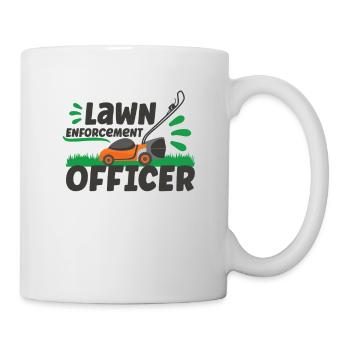 Garden Plants Gardener Lawn Mowing Leaf Blowers - Mug - white - Right
