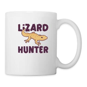Eidechse Bartagamenliebhaber Reptilienliebhaber - Tasse - Weiß - Rechts
