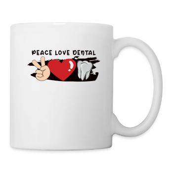 TATTOED GRANDMA TATTOO ARTIST INKING TATTOOS - Mug - white - Right