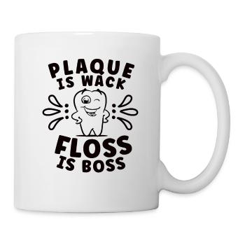 Dentist Dental Hygienist Gift Idea: Forbidden Love - Mug - white - Right