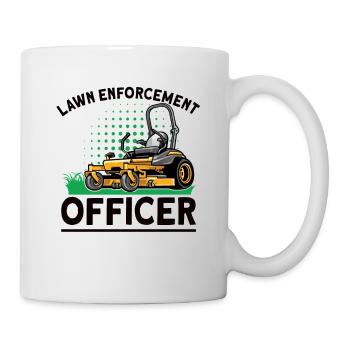 Garden Plants Gardener Lawn Mowing Leaf Blowers - Mug - white - Right