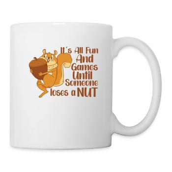 Drôle d’écureuil Fan Écureuil amoureux Chipmunk Addict - Mug blanc - blanc - Droite