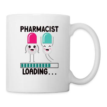 Lustige Apotheker-apotheken-techniker-apotheke - Tasse - Weiß - Rechts