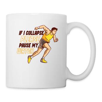 Runners's Half Marathon Finishers - Mug - white - Right