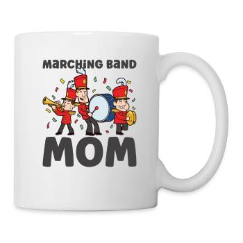 Marching Band Clarinetist School Rehearsal Music - Mug - white - Right