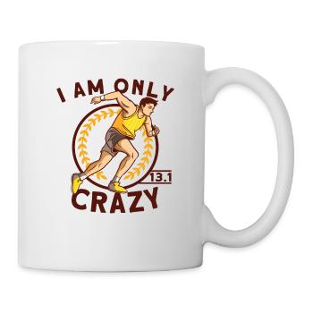 Finalistes du semi-marathon des coureurs - Mug blanc - blanc - Droite