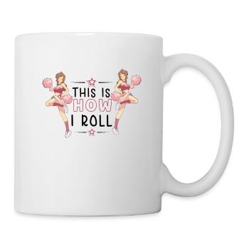 Cheerleading Cheerleader Girl Cheerleading Girl - Tasse - Weiß - Rechts