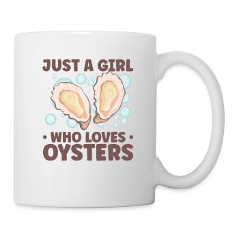 Oyster Lovers Funny Oyster Oyster Shucker - Mug - white - Right