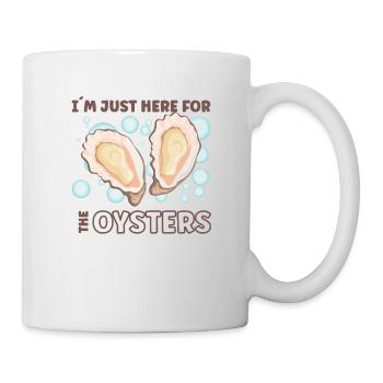 Oyster Lovers Funny Oyster Oyster Shucker - Mug - white - Right
