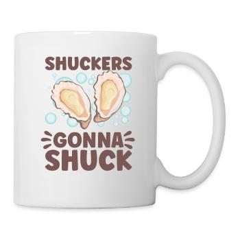 Auster-liebhaber Lustige Auster Auster Shucker - Tasse - Weiß - Rechts