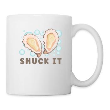 Amateurs d’huîtres Drôle d’huîtres Shucker d’huîtres - Mug blanc - blanc - Droite