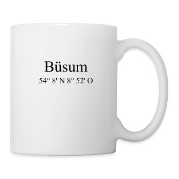 Büsum Coordinates Design - Mug - white - Right