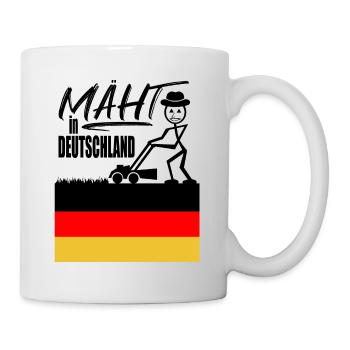 Mäht in Deutschland - Tasse - Weiß - Rechts